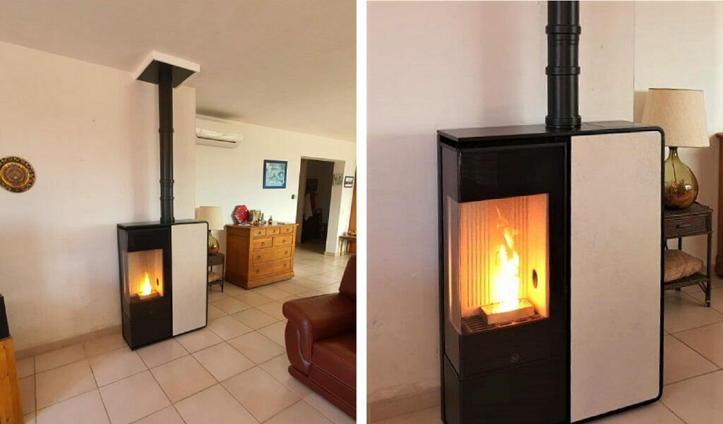 POÊLE A BOIS MODERNE
